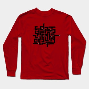 Tetris Pattern Long Sleeve T-Shirt